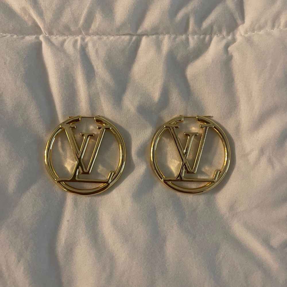 LV earrings!
